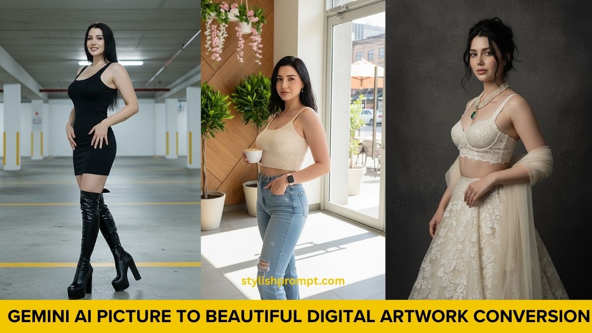 10 Gemini AI picture to beautiful digital artwork Conversion