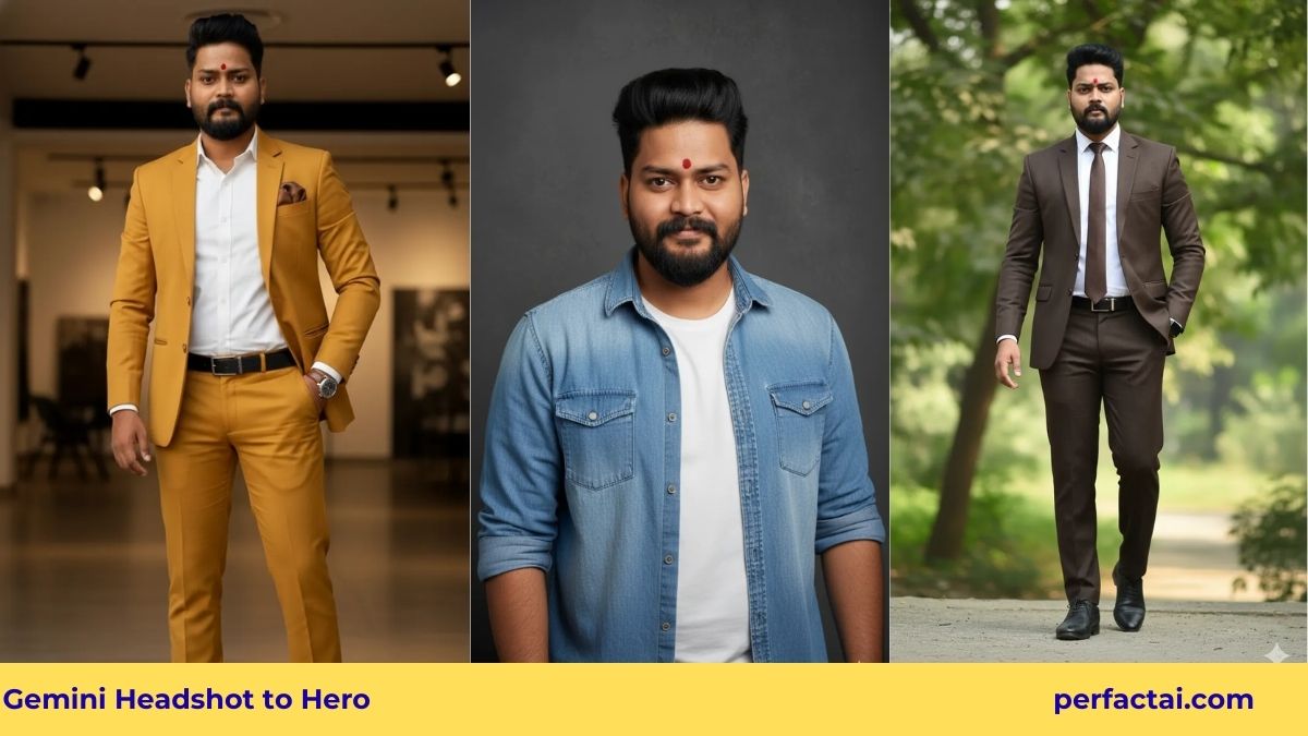 9 Gemini Your Photo into Stylish & Traditional Looks